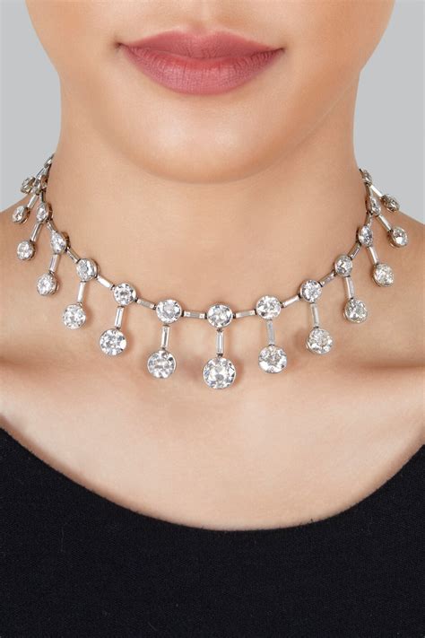 cartier diamond choker|cartier necklaces for women.